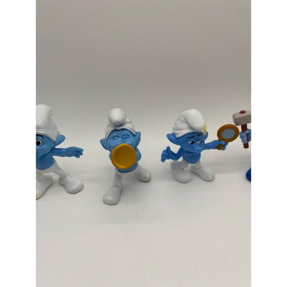 Vintage 2013 McDonald's Peyo Smurfs Happy Meal Toy Collection - Complete Figurin - Picture 3 of 6